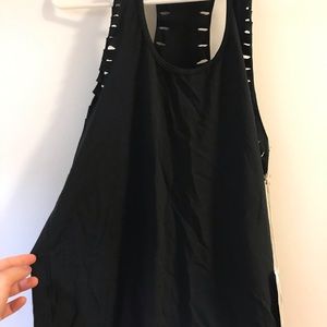 Manduka Women’s Whipstitch Yoga Top, Black